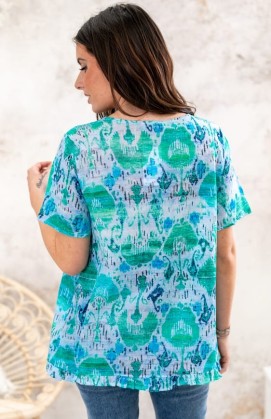 Green CURBY blouse