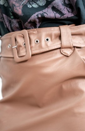 Jupe MILANO courte cappuccino Chantal B