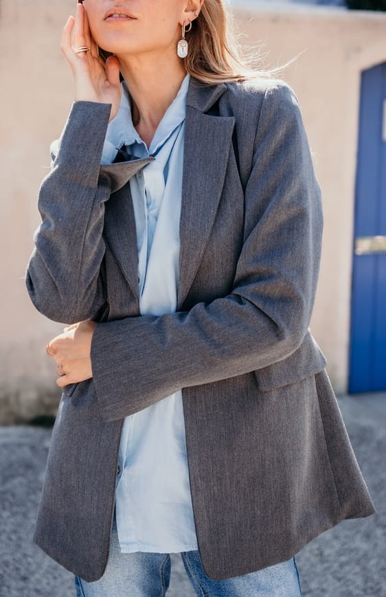 Grey COSTA blazer