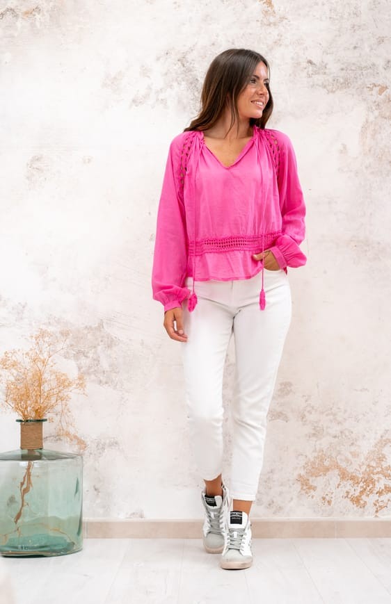 Blouse NEW ORLEANS fuchsia