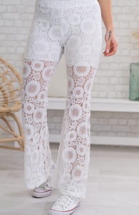 Pantalon Kaiti blanc