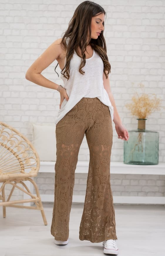 Pantalon Kaiti camel