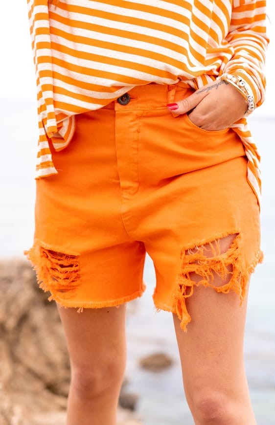 Orange ANTHO shorts