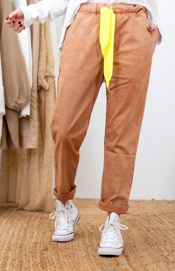 Camel/jaune JOE pant