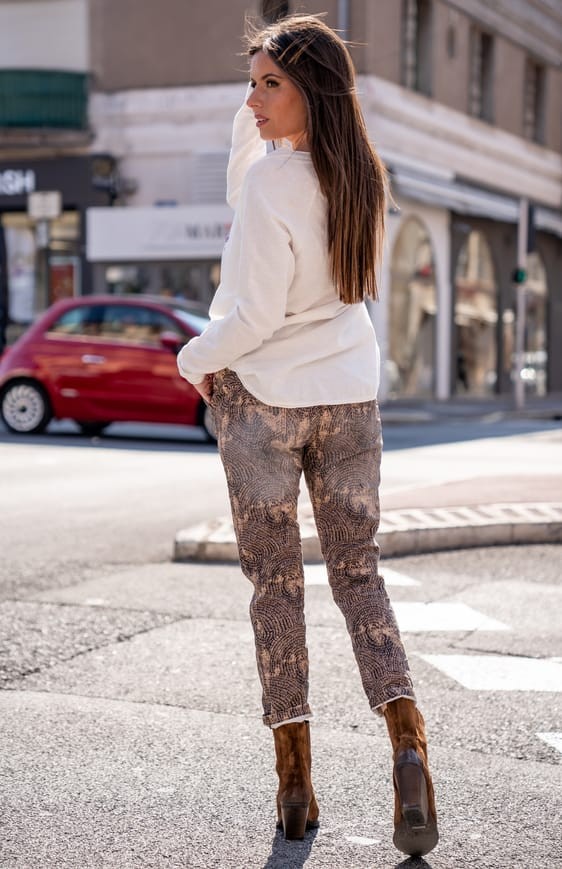 Pantalon DAHO taupe Banditas
