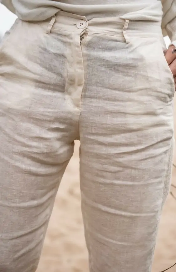 Pantalon FREYDIS crème Banditas