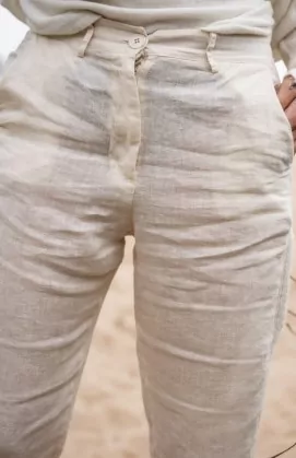 Pantalon FREYDIS crème Banditas