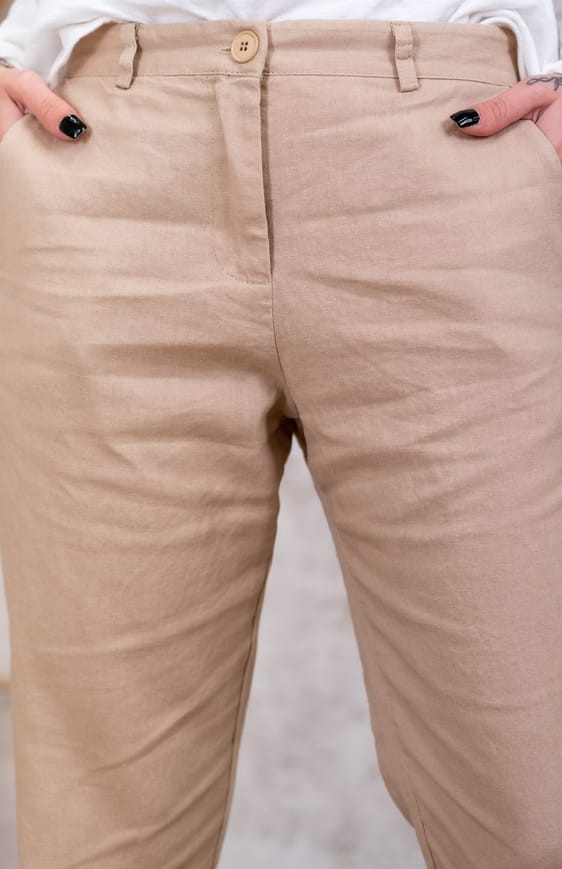 Pantalon AMAURY beige irisé Banditas