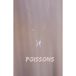 Collier ASTRO poisson argenté