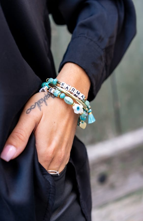 Bracelet CHAKRA turquoise Madamirma