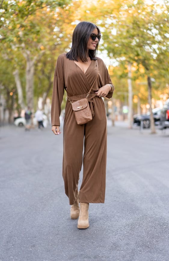 Combinaison Pantalon DOHA camel