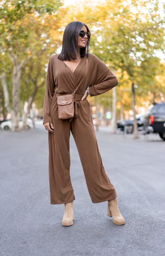 Combinaison Pantalon DOHA camel