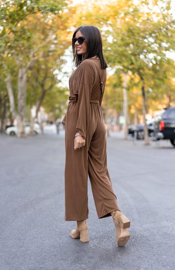 Combinaison Pantalon DOHA camel