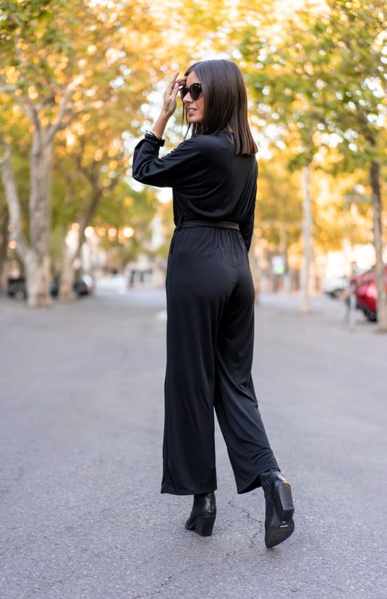 Combinaison Pantalon DOHA noire