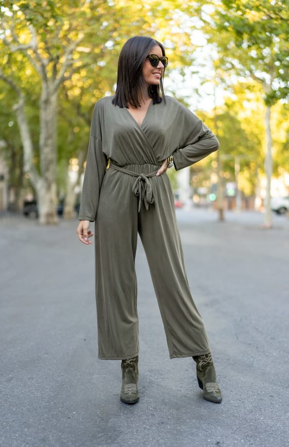 The Everyday Romper - Army Green – Georgiana Boutique
