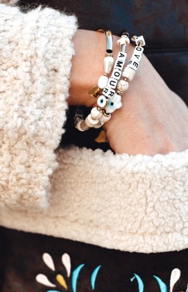 Bracelet CHAKRA écru Madamirma