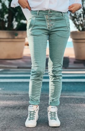 Pantalon MAXENCE Vert clair