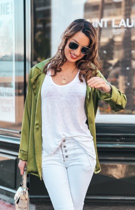 Veste KYLIE verte Banditas