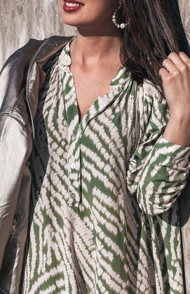 Robe CHRISSY longue verte