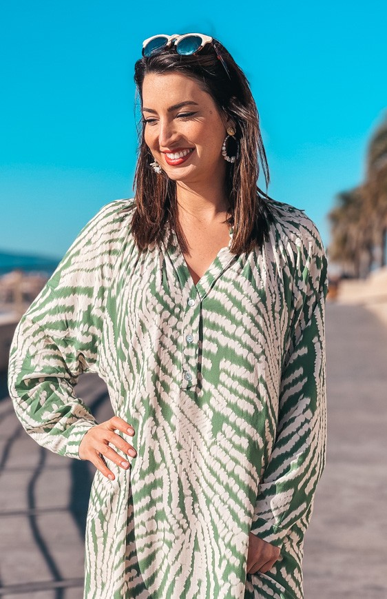 Robe CHRISSY longue verte