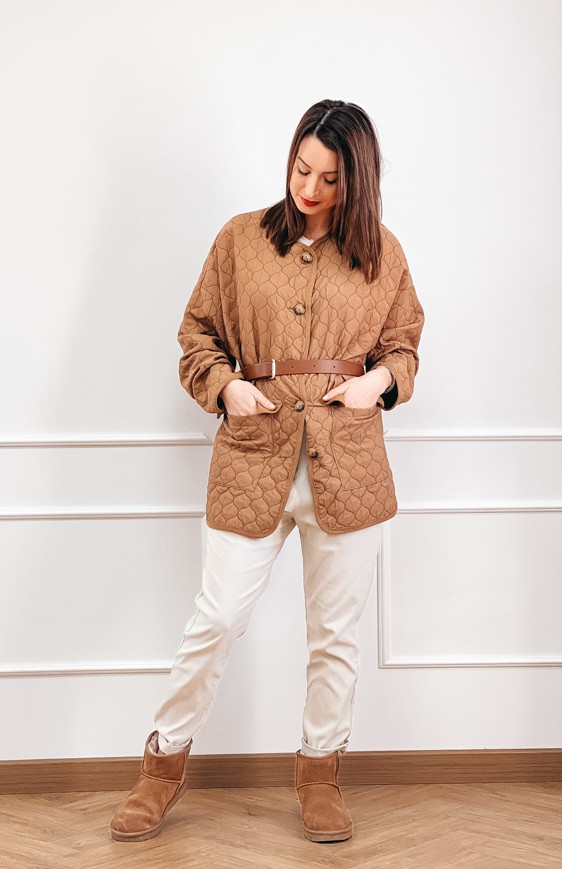 Camel ELINA jacket