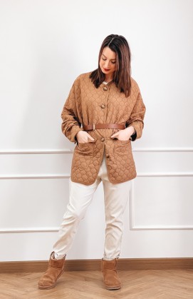 Camel ELINA jacket