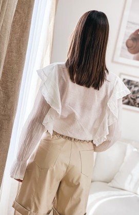 Blouse PALMIRA écru