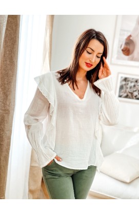 Blouse PALMIRA écru