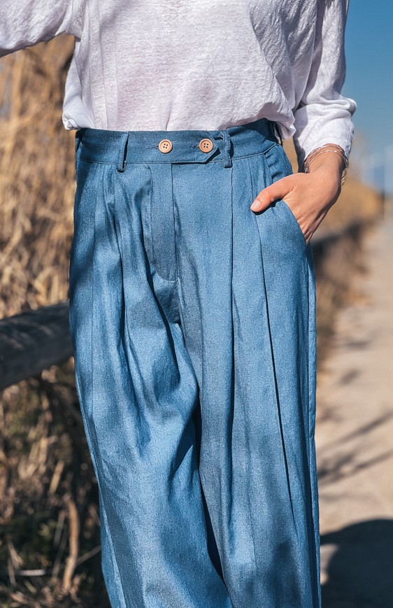Pantalon JIM bleu