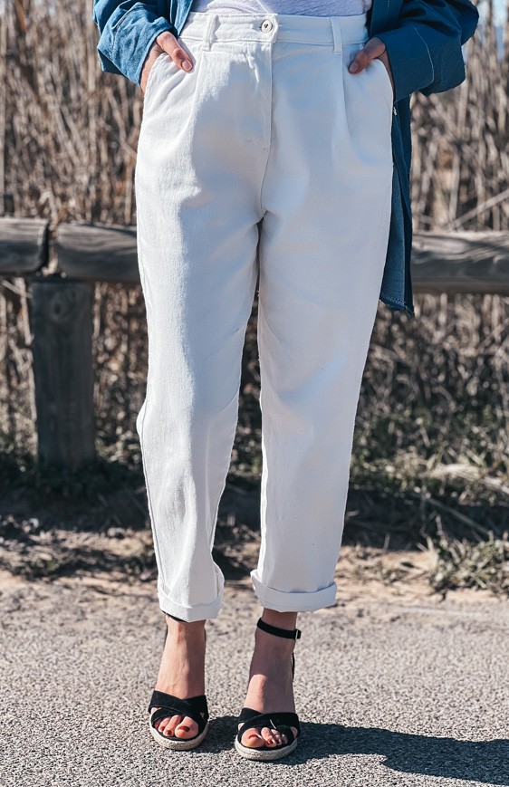 Pantalon DYLAN blanc