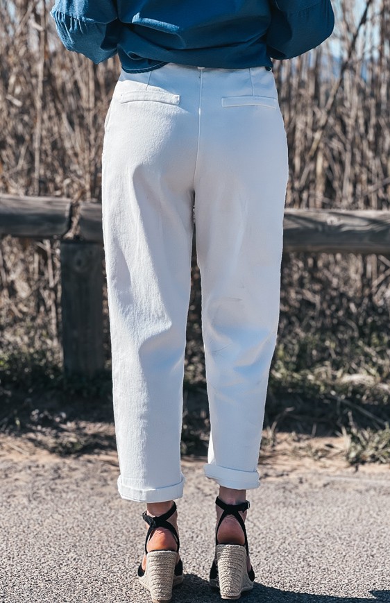 Pantalon DYLAN blanc