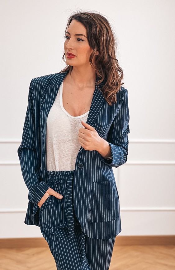 Dark blue BRANDON Blazer