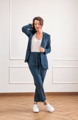 Blazer BRANDON bleu foncé