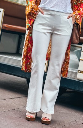 Pantalon FRED blanc