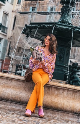 Orange FRED trousers