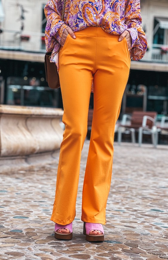 Pantalon FRED orange