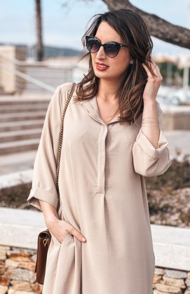 Taupe MILEY dress