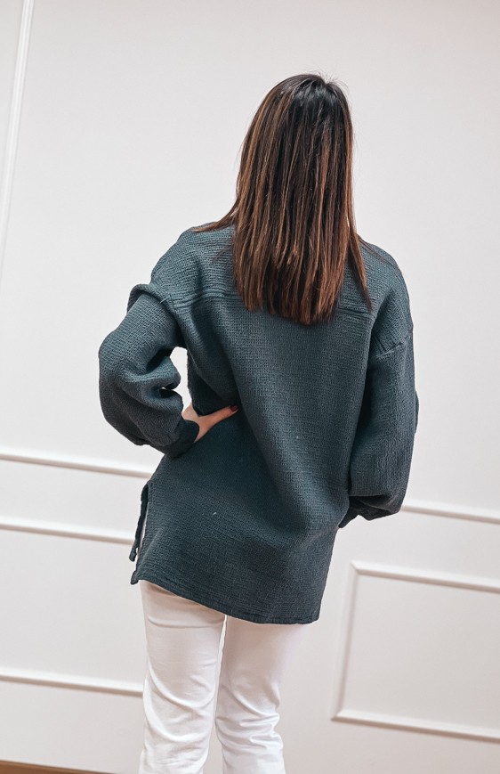 Grey OSAKA overshirt