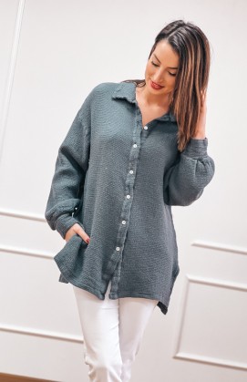 Grey OSAKA overshirt