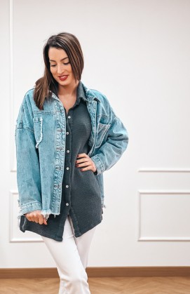 Grey OSAKA overshirt