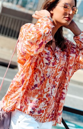 Chemise APRIL corail