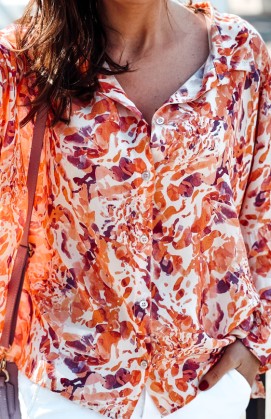 Coral APRIL shirt