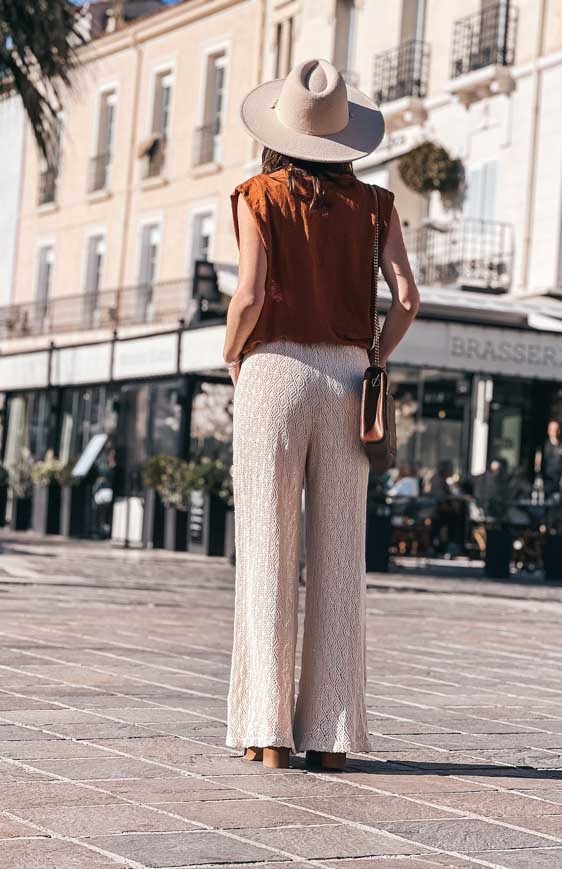 Beige WOODY pant