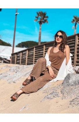 Pantalon WOODY camel