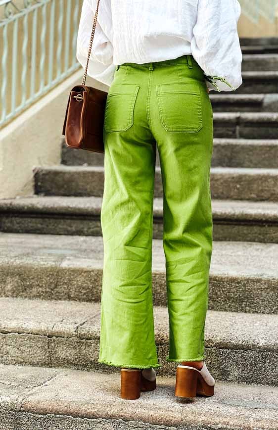 Green DENZEL pant