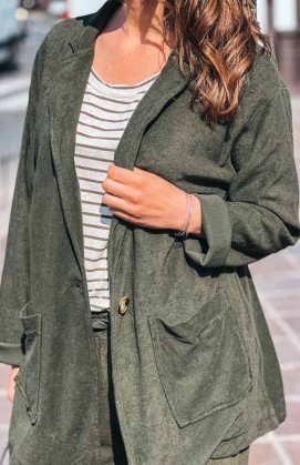 Khaki GIACO Blazer