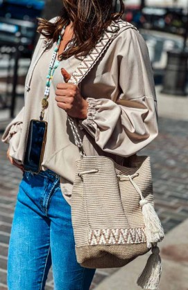 Sac GAÏA beige