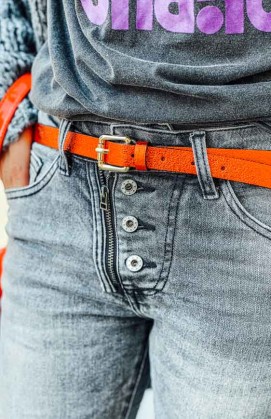 Ceinture LEA orange