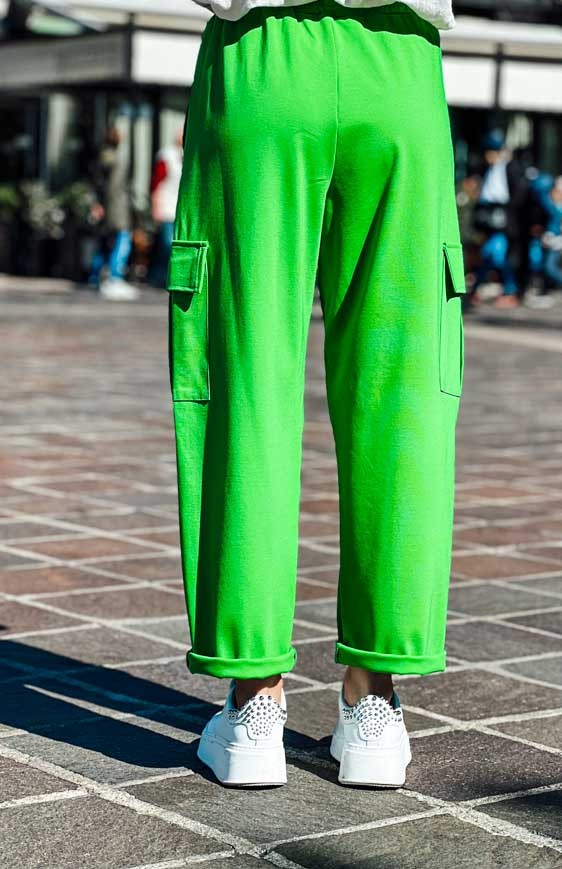 Light green RICKIE trousers