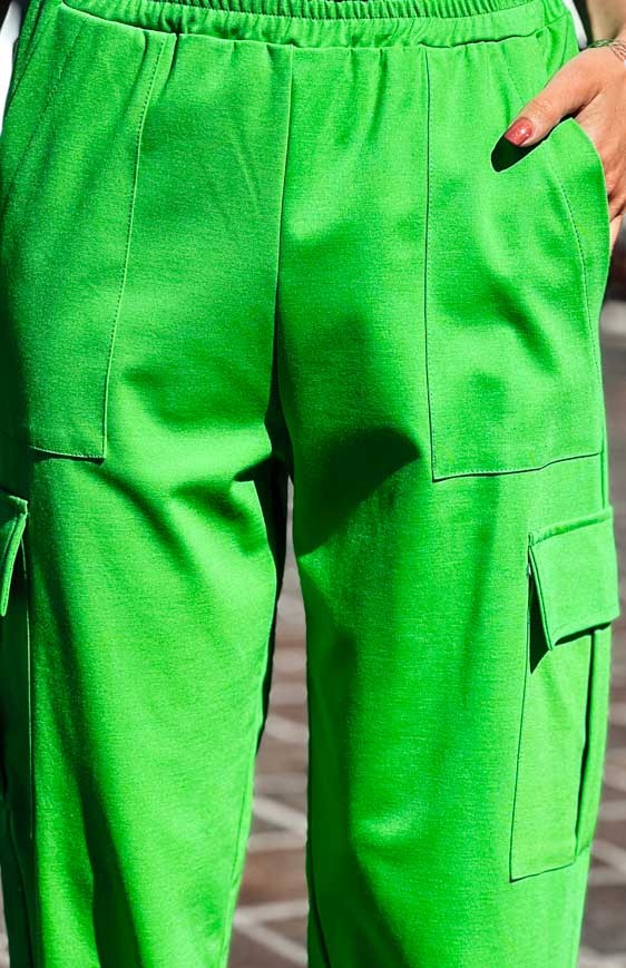 Light green RICKIE trousers